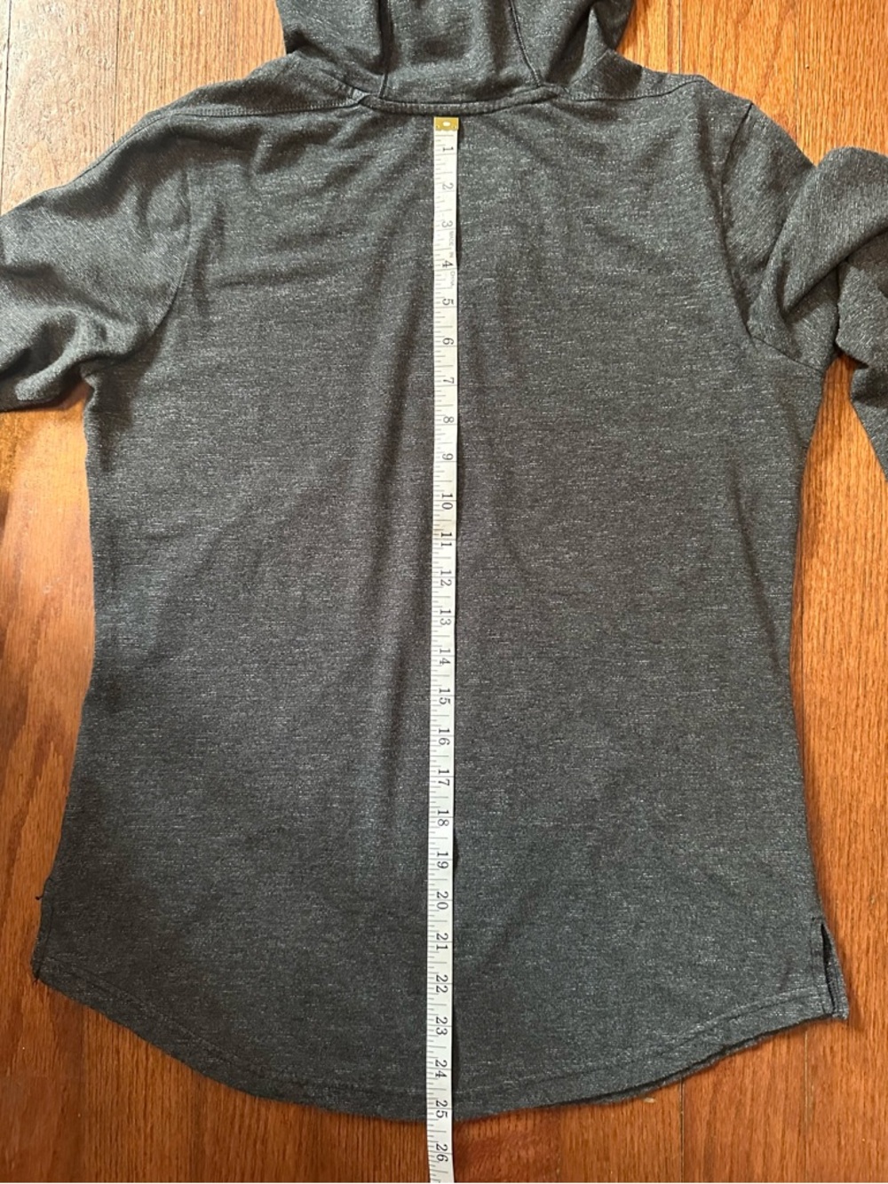 Columbia Pilsner Peak Lightweight Pullover Hoodie Charcoal Gray Heathered Size M - Picture 7 of 11